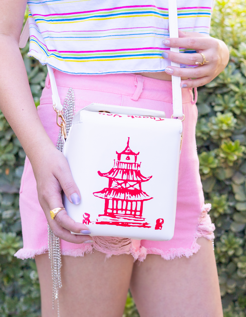 Chinese food box purse hotsell
