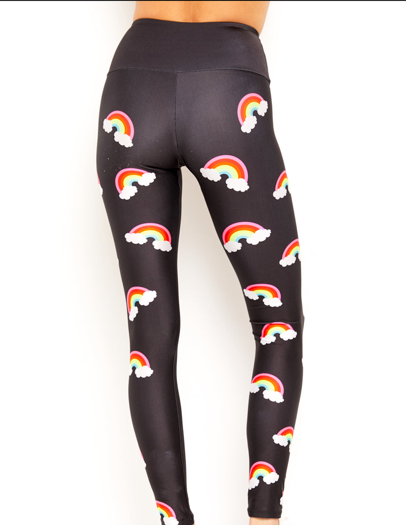 Neon Mini Rainbows Leggings – Rolling Rack Boutique