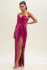 Sequin Pleated Gown - FINAL SALE