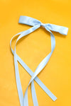 Skinny Long Bow Hair Clip