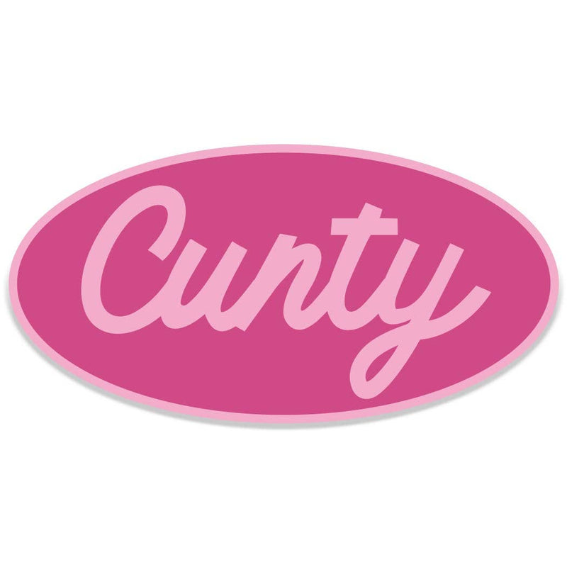 Cunty Sticker