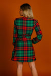 Wrap Dress | The Lincoln Log Love Lady/Plaid Christmas