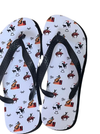 Vintage Cowboy Flip Flops