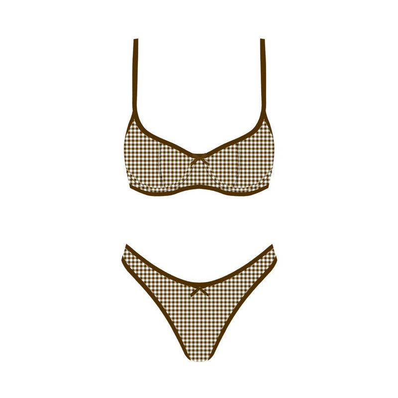 Seaside Picnic Bikini Set