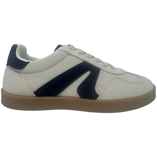 Retro Beige Sneakers