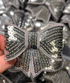 Sequin Bow Large Patch