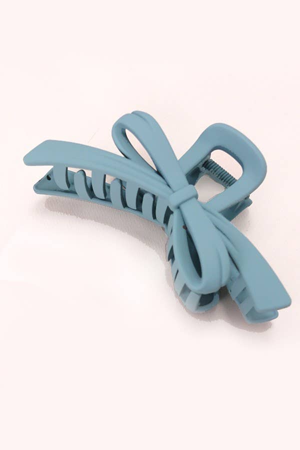 LARGE JUMBO BOW RIBBON HAIR CLAW CLIPS | 40H819