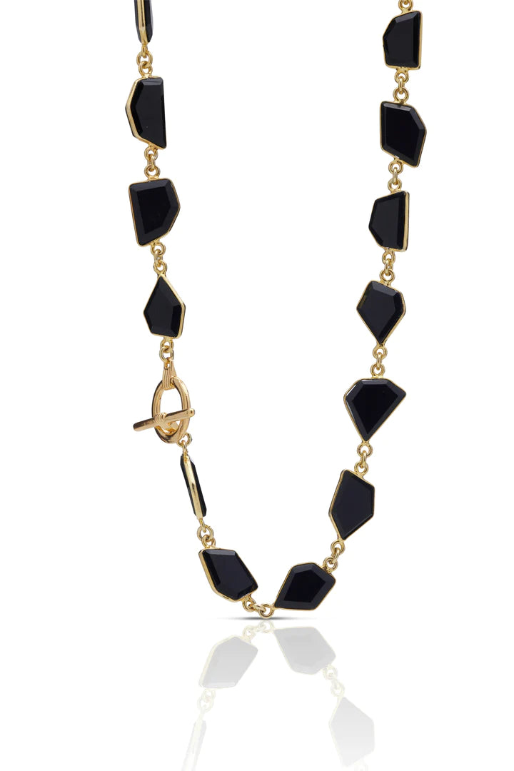 Onyx Prana Gemstone Necklace