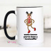 Santa Knows You've Been a Twatwaffle Mug