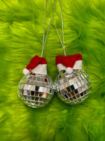 Santa Disco Car Charm