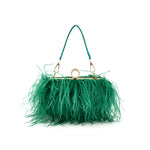 Feather Evening Bag