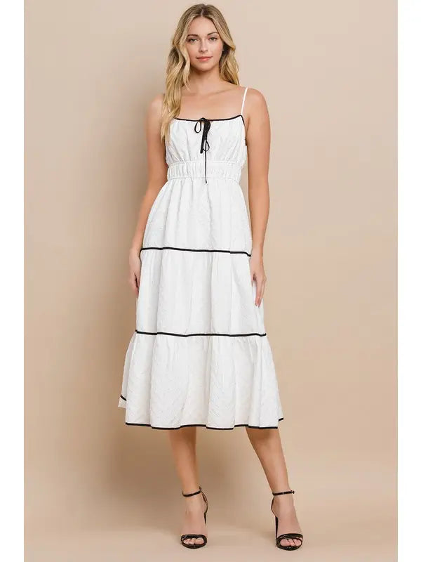 Spaghetti Strap Midi Dress