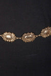 Metallic Intricate Disc Chain Belt