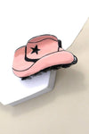 WESTERN COWGIRL BOOT HAIR CLAW CLIPS