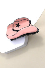 WESTERN COWGIRL BOOT HAIR CLAW CLIPS