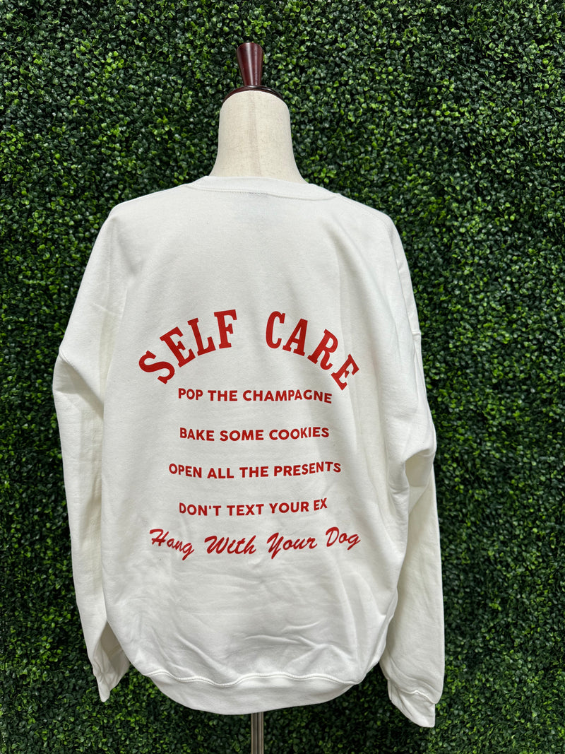 Self-Care List Sweatshirt