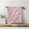 Candy Cane Fucks Christmas Tea Towel
