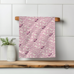 Candy Cane Fucks Christmas Tea Towel