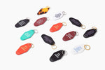 Big Clit Energy Motel Style Keychain in Red and Gold