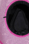 Studded Rhinestone Brim Cowboy Hat