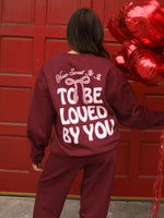 So this is Love Sweatshirt