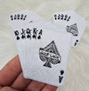 Royal Flush Ace of Spades 'Good Luck' Embroidery Iron On Patch