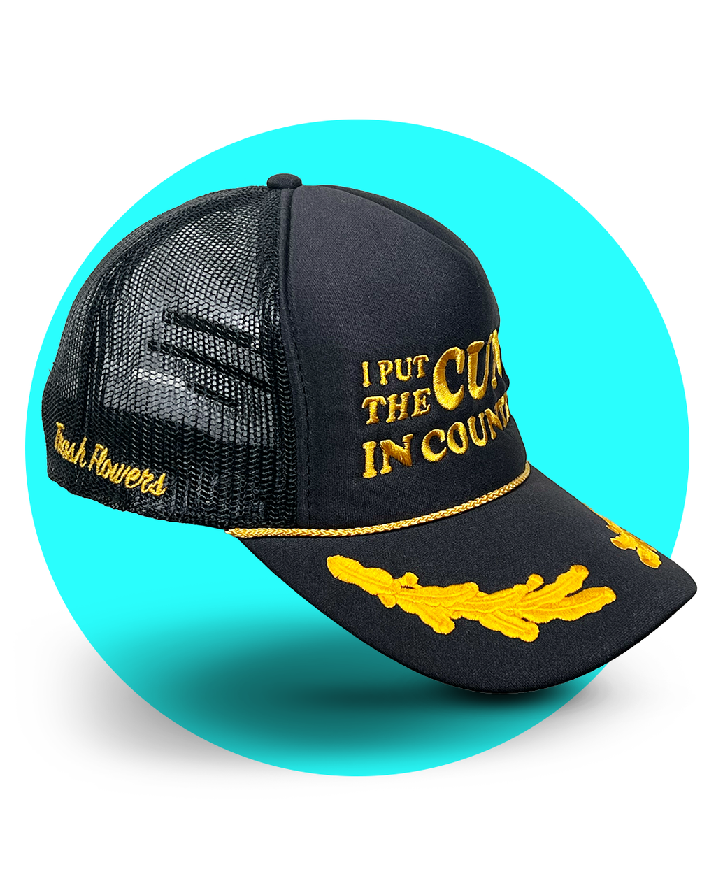 The Cunt in Country Captain Trucker Hat