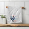 With A Fuck Fuck Here Kitchen Tea Towel