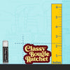 Classy Bougie Ratchet Iron On Patch
