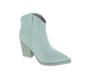 Turquoise or Blush Western Ankle Bootie