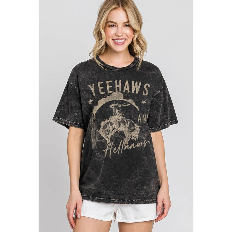 YEEHAWS MINERAL GRAPHIC TEE