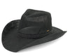 Cowboy Hat w/Black Pearl & Rhinestones