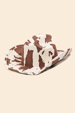 Cow Print Cowboy Hat