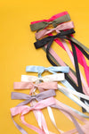 Skinny Long Bow Hair Clip