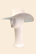Studded Rhinestone Brim Cowboy Hat