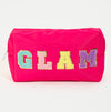 Glam Print Cosmetic Travel Zipper Pouch