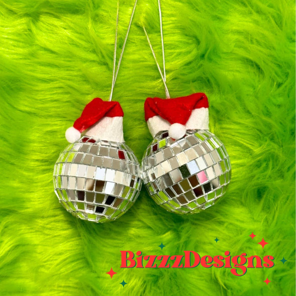 Santa Disco Car Charm