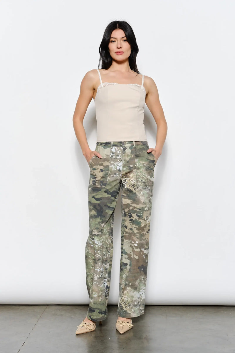 Camo Twill Pants