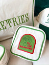 I'm The Mean One - Green Canvas Mini Zipper Pouch