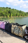 Large Tote in Vintage Cowboy