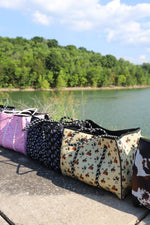 Large Tote in Vintage Cowboy