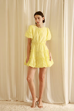 Bumble Yellow Shortie Dress