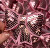 Sequin Bow Large Patch