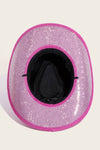 Studded Rhinestone Brim Cowboy Hat