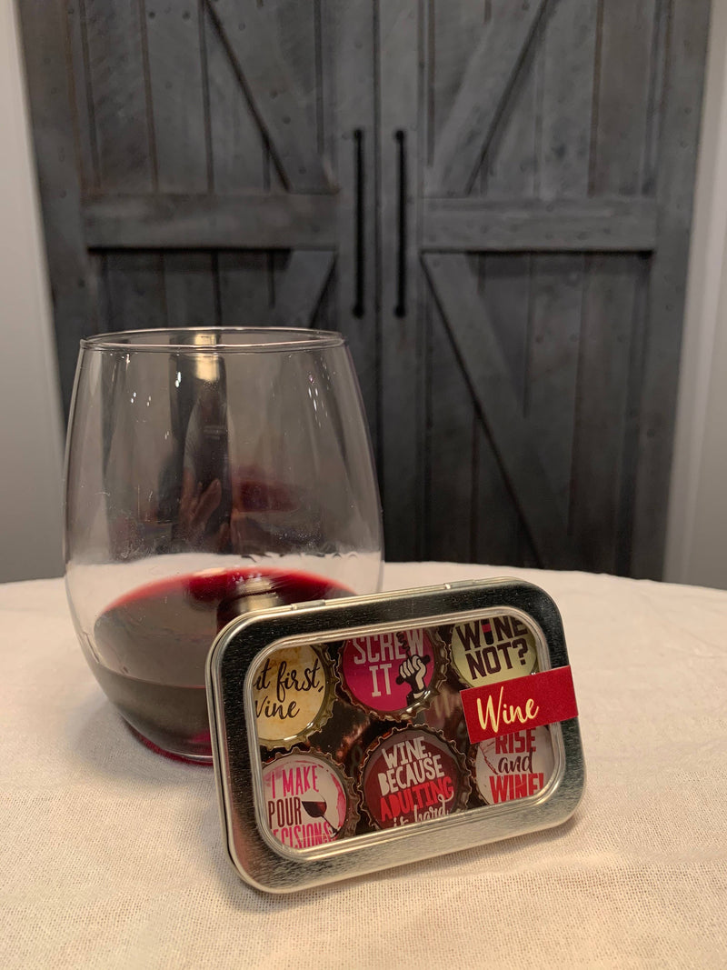 Wine Magnets - Handmade & Eco-friendly