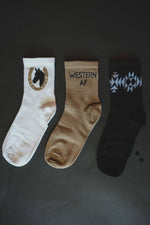 WESTERN AF SOCK 3 PACK