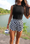 Checkerboard Shorts
