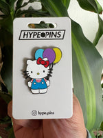 Balloon Hellon Kitty Enamel Pin