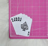 Royal Flush Ace of Spades 'Good Luck' Embroidery Iron On Patch