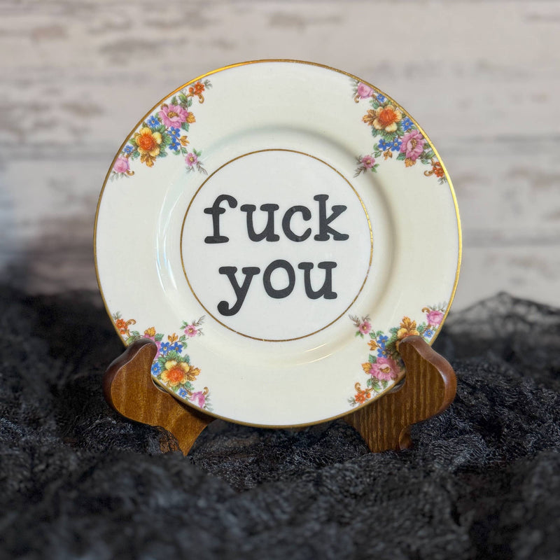 Fuck You Funny Plates